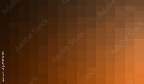 Abstract Dark Brown geometric Background, Creative Design Templates. Pixel art Grid Mosaic, 8 bit vector background.