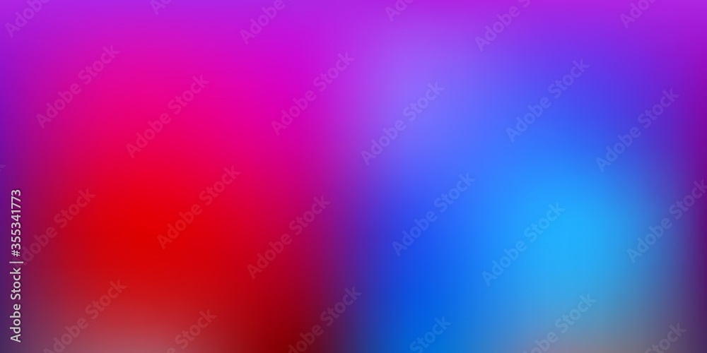 Light Blue, Red vector abstract blur layout. Light Blue, Red vector abstract blur layout.