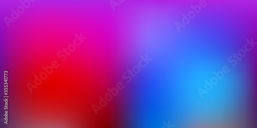 Light Blue, Red vector abstract blur layout.