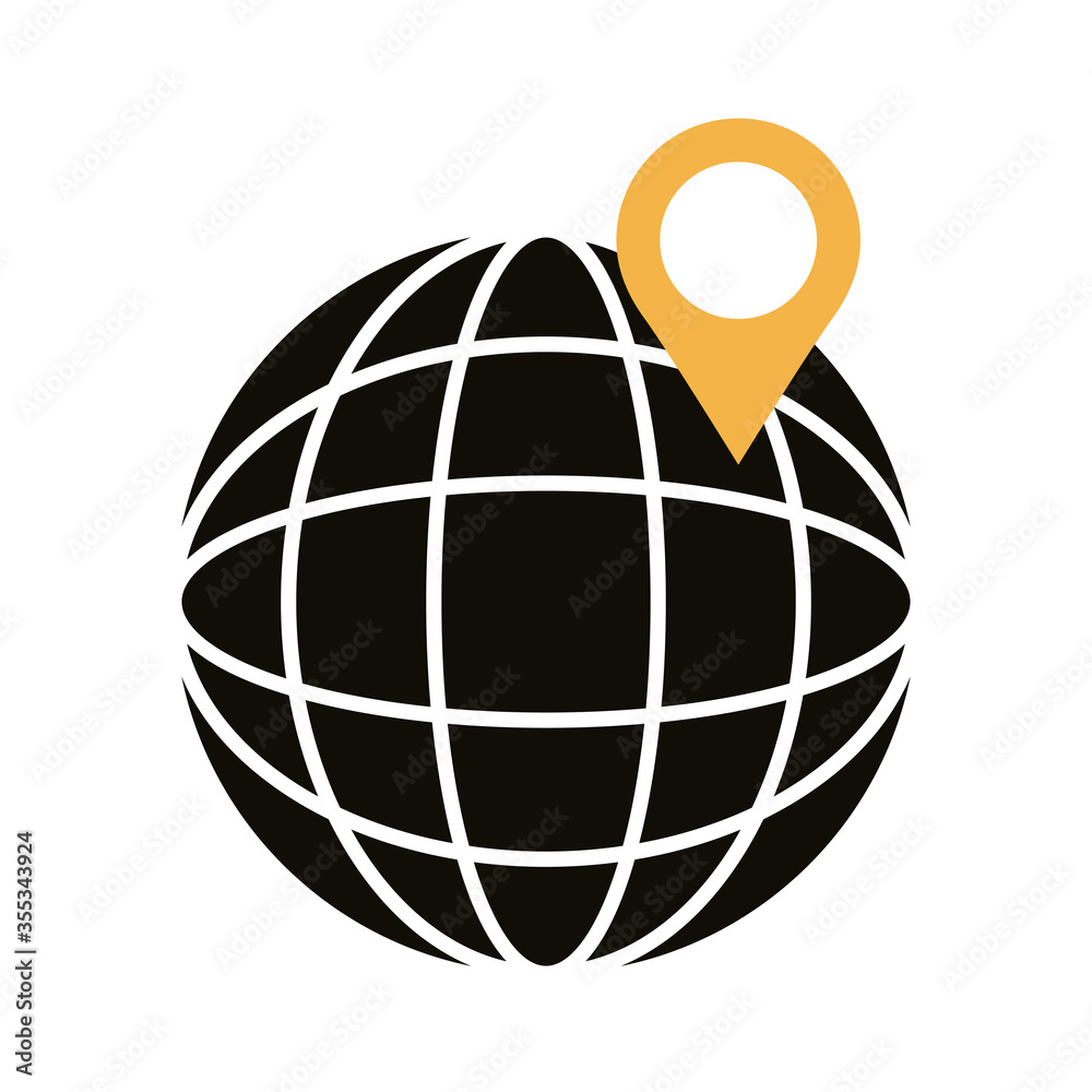 pin pointer location in sphere line style pin pointer location in sphere line style
