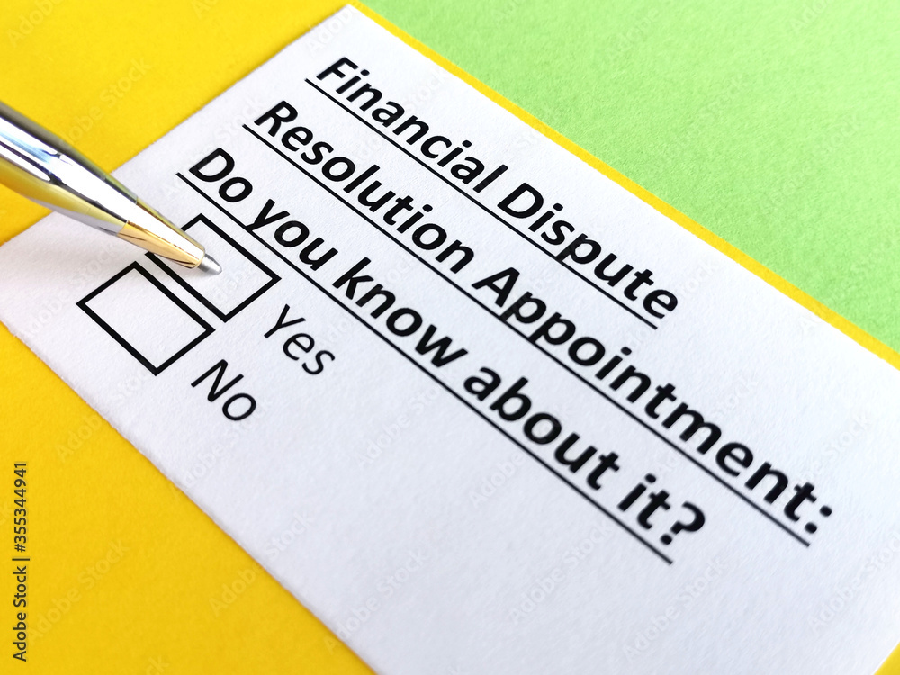 Fototapeta premium Questionnaire about family law