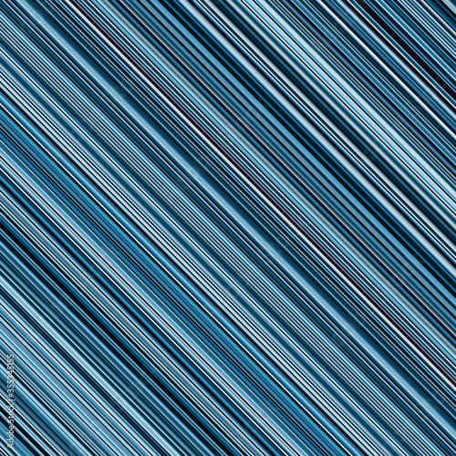 The African Style Blue Fabric Patterns, Abstract Colorful Striped Texture 