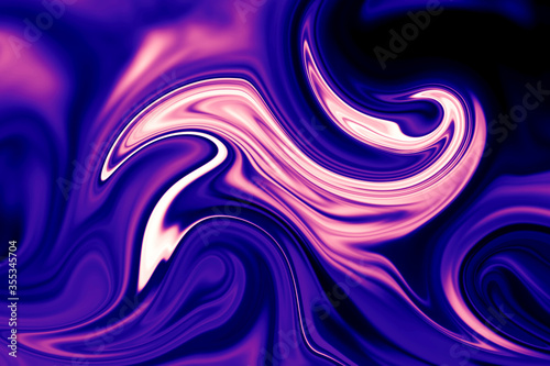 Abstract background of colorful liquid liner. Abstract texture of liquid acrylic.