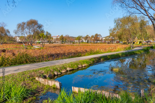 Seodong park in Buyeo, Republic of Korea photo