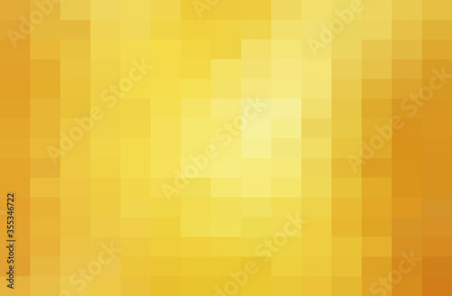 Abstract Yellow geometric Background, Creative Design Templates. Pixel art Grid Mosaic, 8 bit vector background.