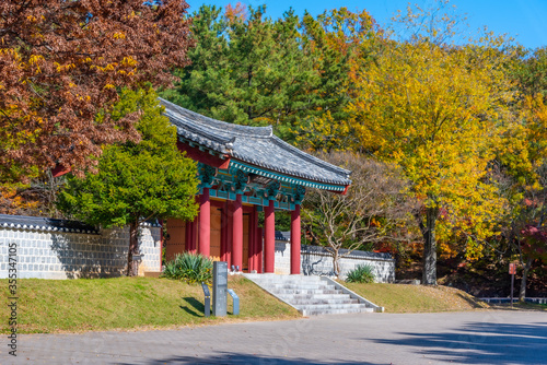 Shrine at Buyeo, Republic of Korea photo