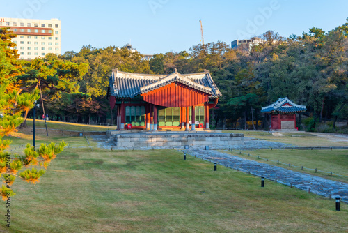 Seolleung and Jeongneung Royal Tombs in Seoul, Republic of Korea photo
