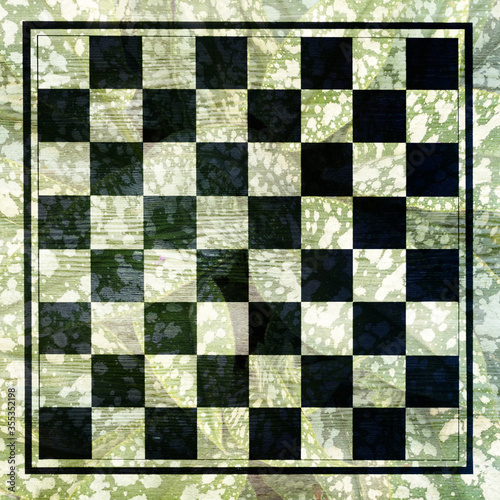 the texture of a chess Board, abstract background
