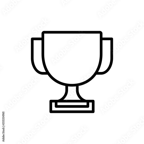 Award icon vector illustration outline