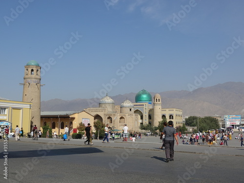 Panchshanbe Bazaar in the city of Khujand. Tajikistan.