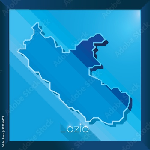 lazio map