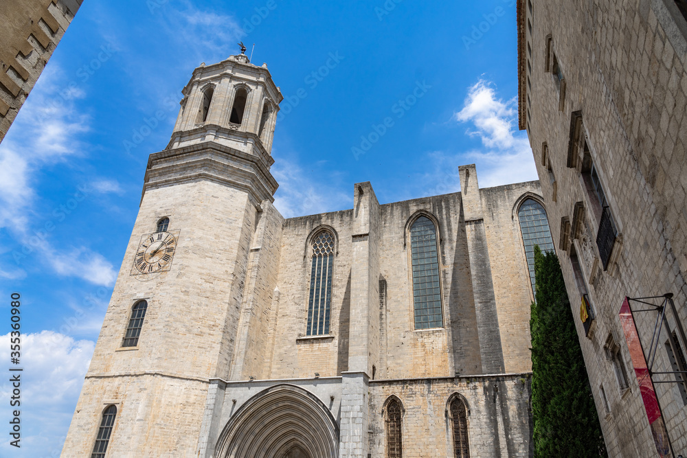 Cathedral of Girona in Catalonia, Spain