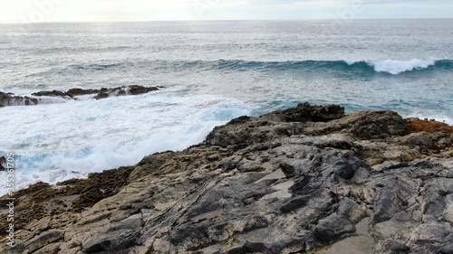 where volcanic lava meets the sea creating a wonderful place