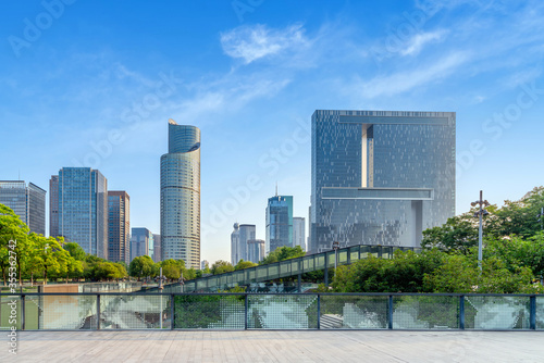 Modern buildings in Hangzhou China
