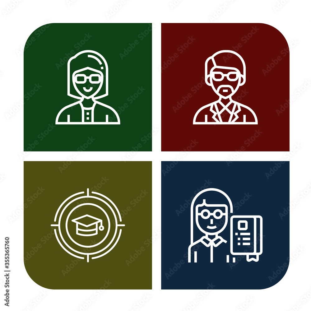 seminar icon set seminar icon set