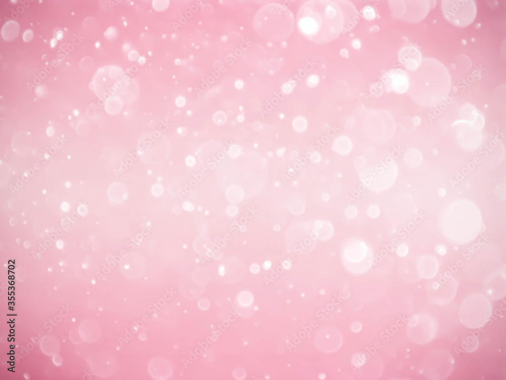 pink background with soft bokeh lights. pink background with soft bokeh lights.