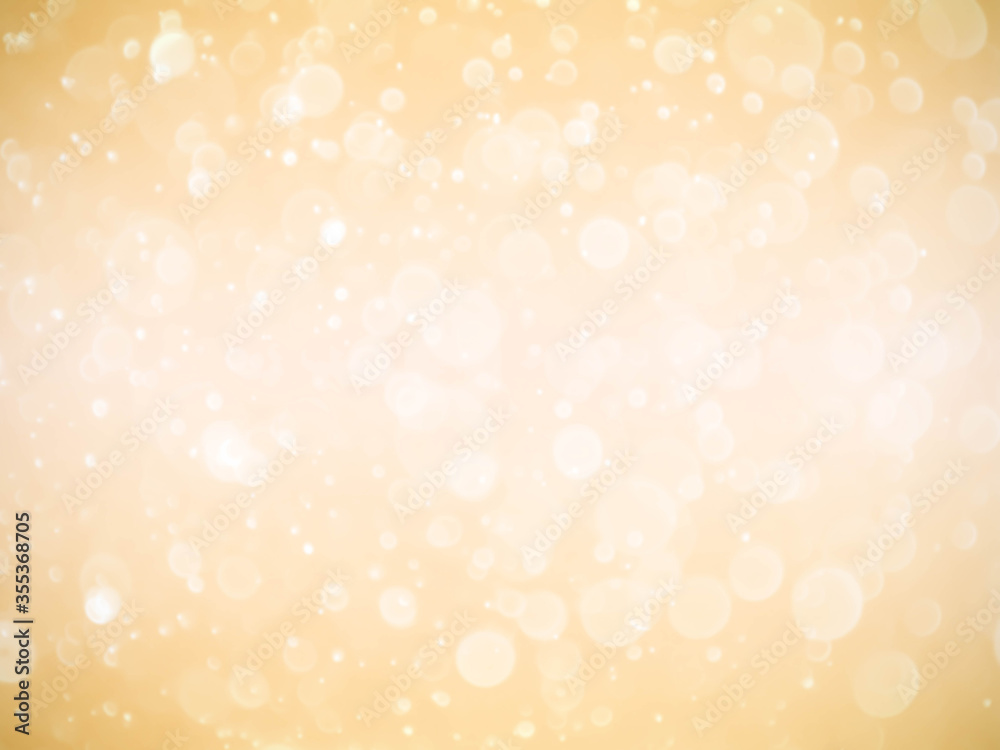 Golden background with soft bokeh lights. Golden background with soft bokeh lights.