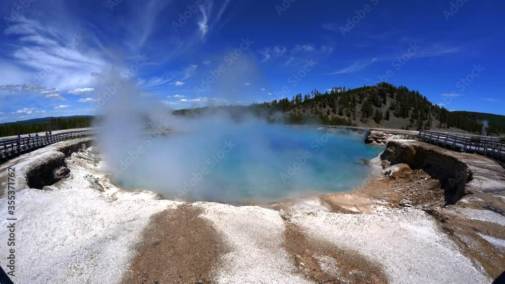 hot springs, Yellowstone