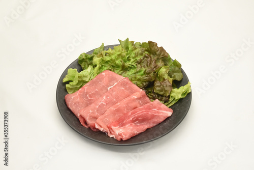 豚肉　黒豚　モモスライス
