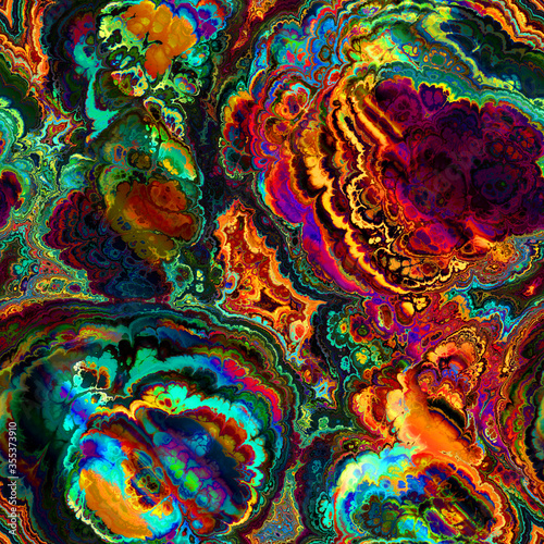 art abstract rainbow pattern background
