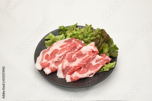 豚肉　黒豚　肩ロース　スライス