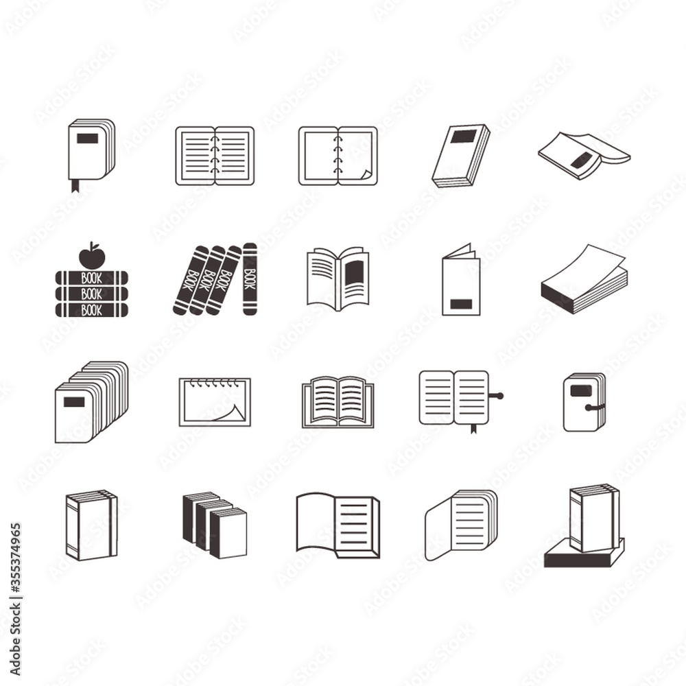Collection of books and diaries Collection of books and diaries
