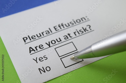 Questionnaire about health problem photo