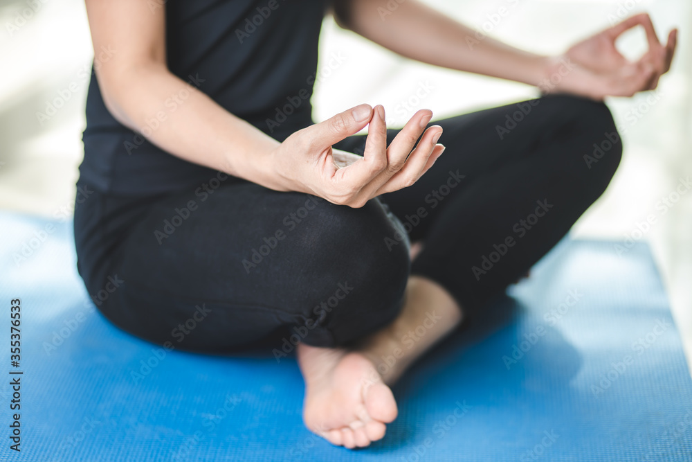 
meditation, meditation, meditation, cross-legged, on a yoga mat