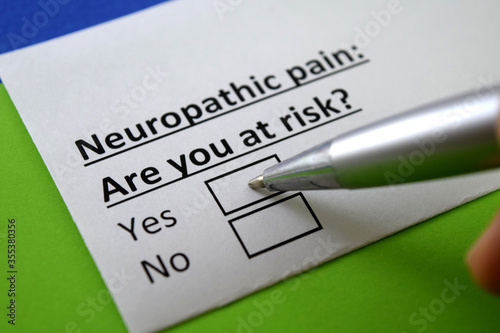 Questionnaire about health problem photo