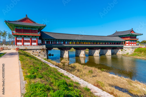 Woljeonggyo Bridge in Gyeongju, Republic of Korea photo