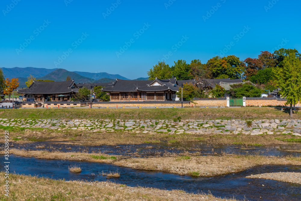 Gyeongju Gyochon Traditional Village at Gyeongju, Republic of Korea ...