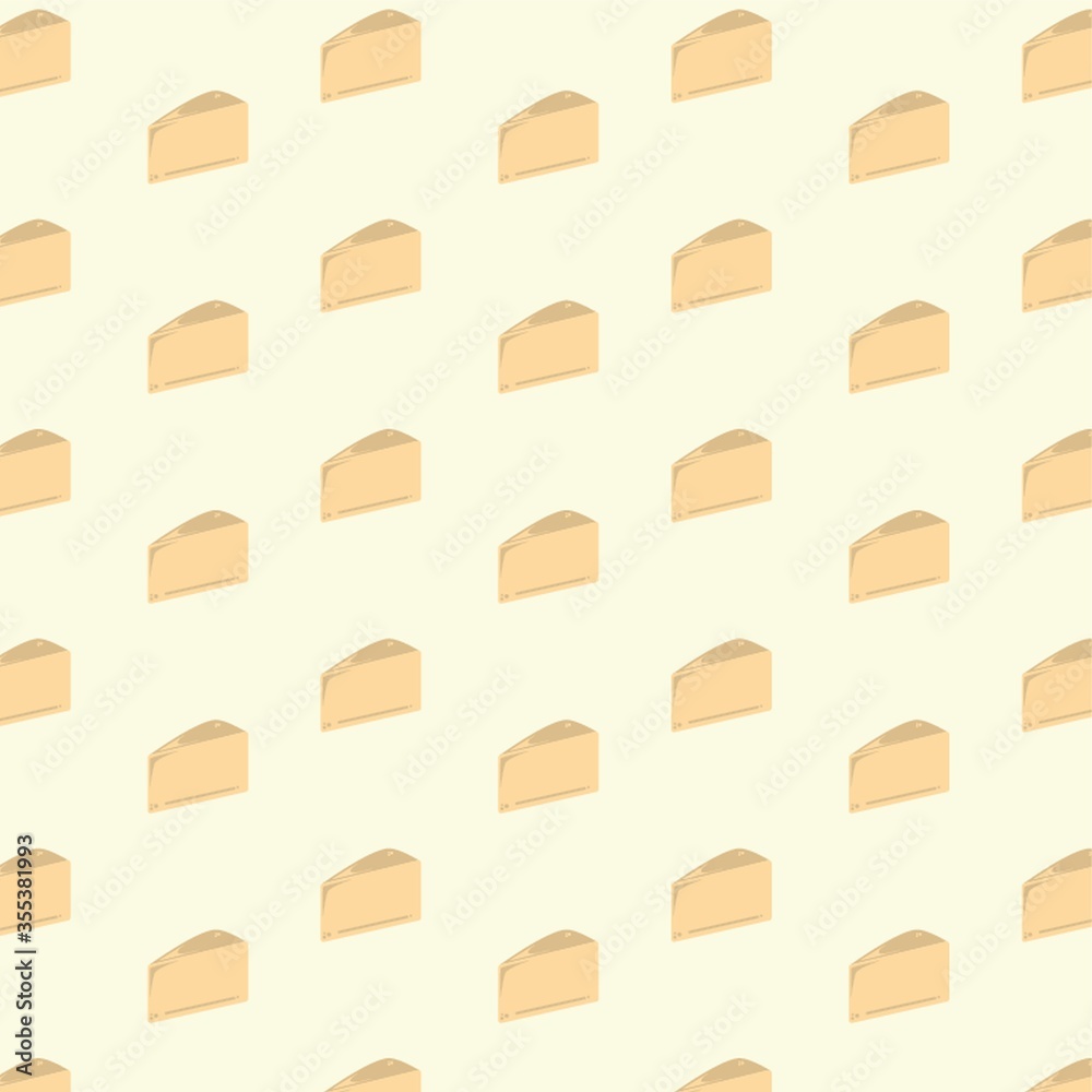 background with slices of cakes