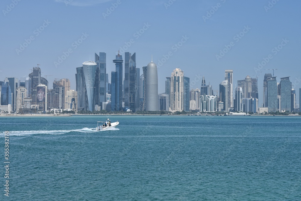 Fototapeta premium qatar city.
