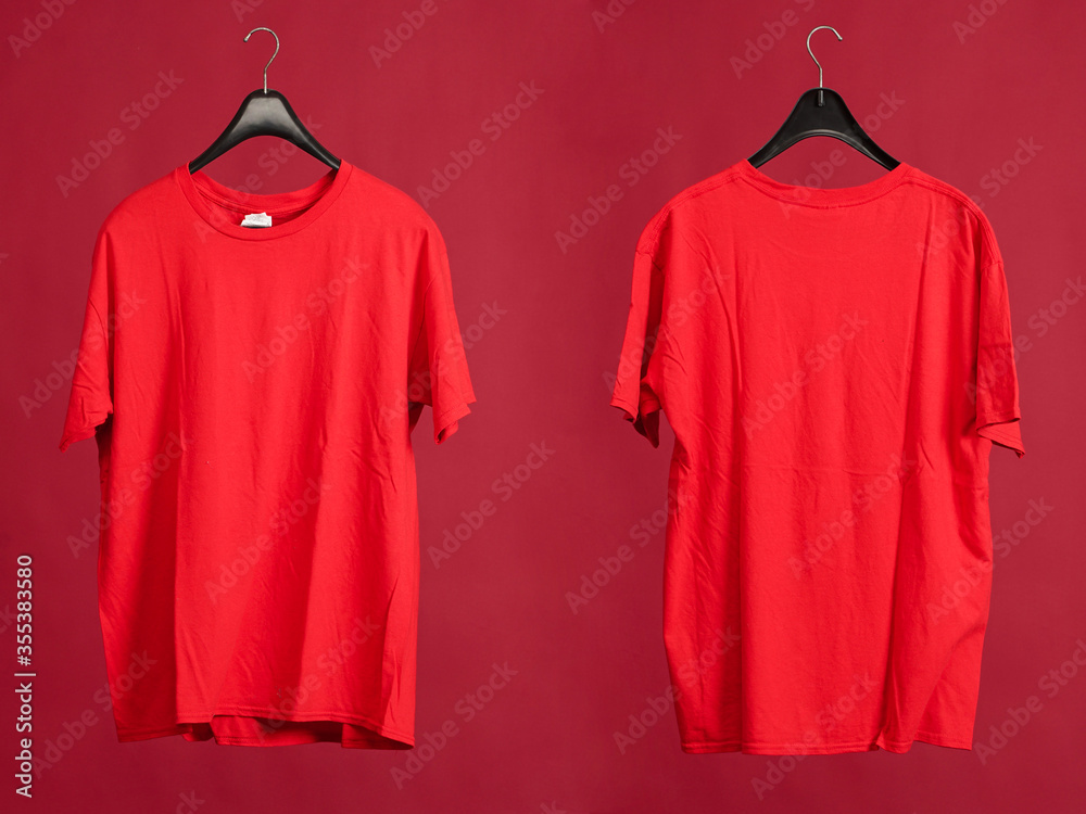 Blank red t shirt cheap