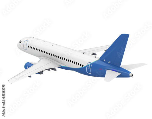 Wallpaper Mural Airplane Isolated Torontodigital.ca