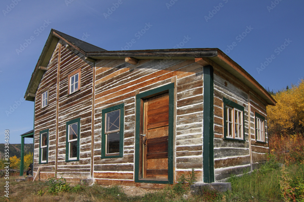 Ramparts House, Yukon Territory, Canada/Alaska. Main house at historical site.