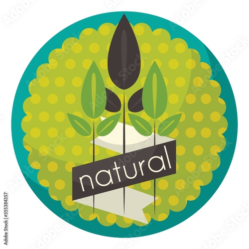 natural product label