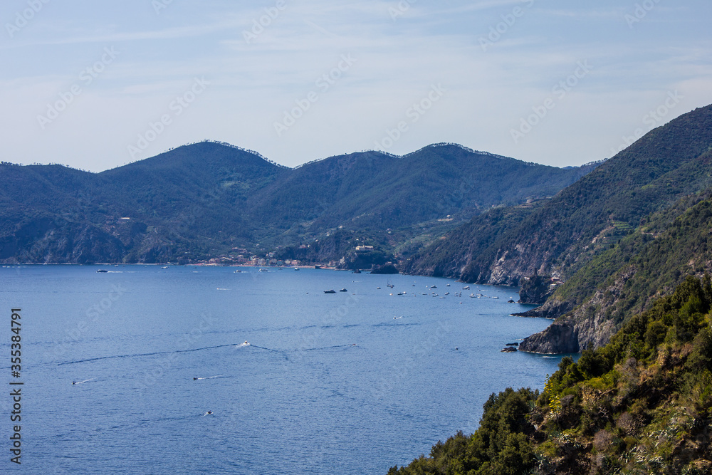 View from the Hiking Trail from Corniglia to Vernazza, Cinque Terre