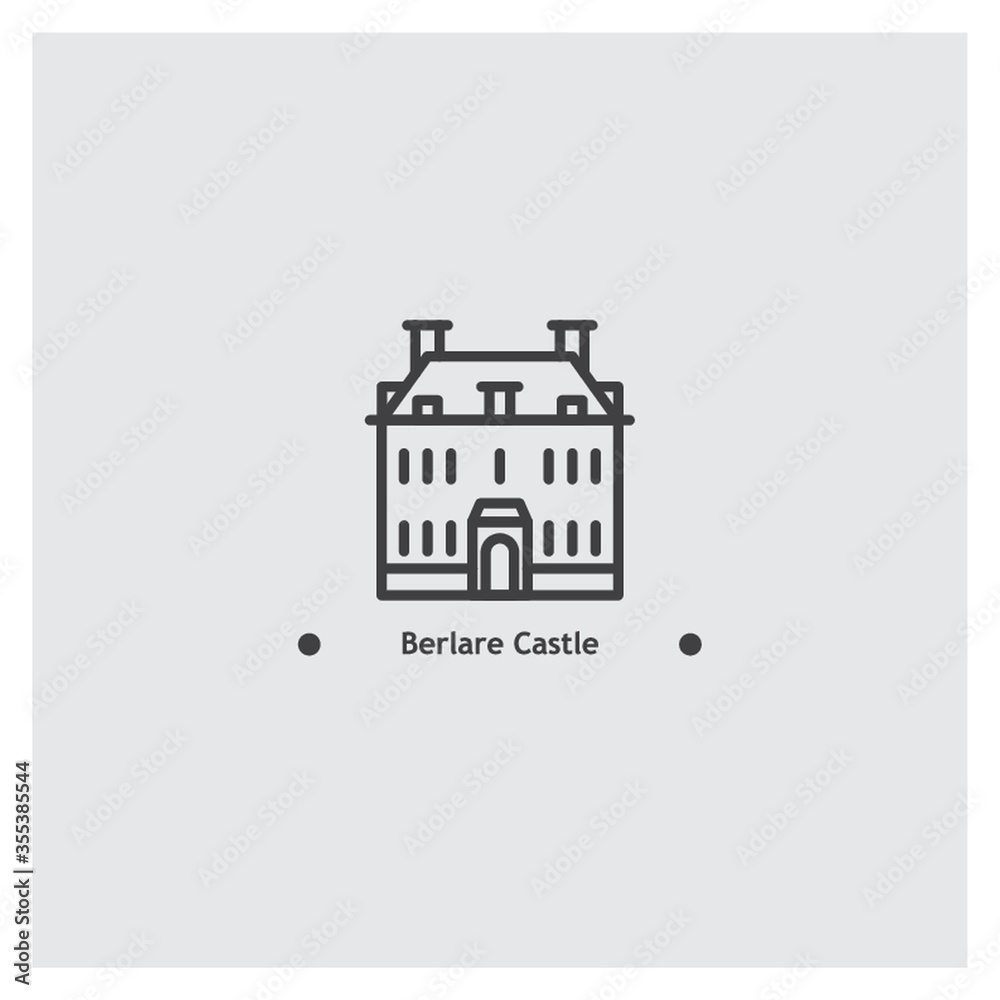 Fototapeta premium berlare castle