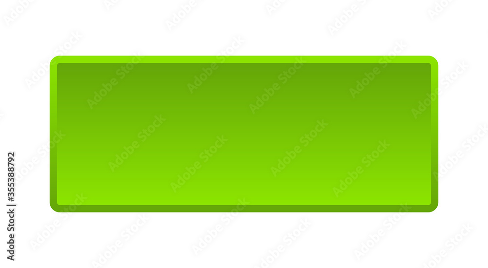 blank button. blank square green push button blank button. blank square green push button