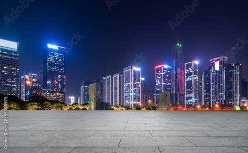 Motion speed effect with City Night photo