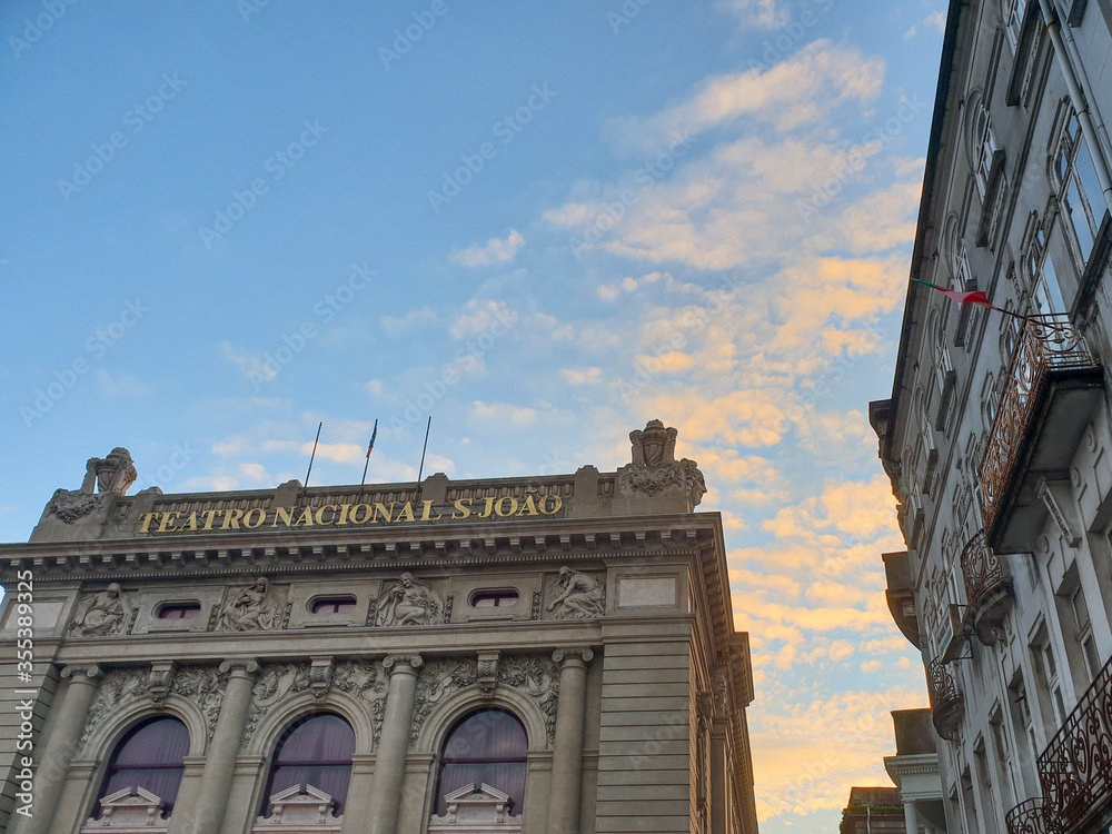 Teatro Nacional S. Joao in Porto, Portugal Teatro Nacional S. Joao in Porto, Portugal