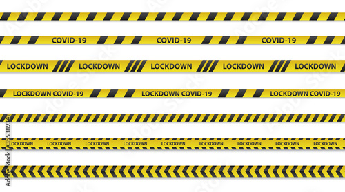 Concept of national lockdown due to coronavirus. announce movement control order emergency state restrictions to combat the spread of the virus. vector design.