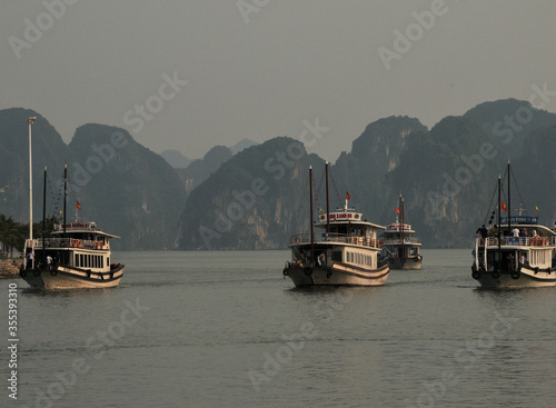 Vietnam's Ha Long Bay Boats 