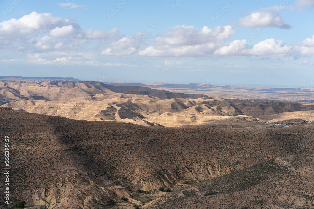 The Dahar, southern region of tunisia, land of ksour, beginning of the sahara The Dahar, southern region of tunisia, land of ksour, beginning of the sahara
