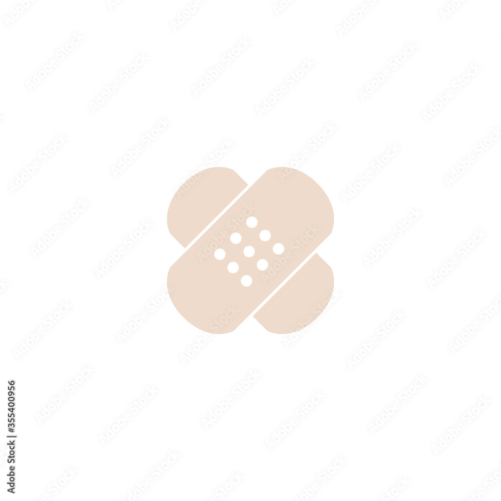 adhesive bandage icon flat vector logo design trendy adhesive bandage icon flat vector logo design trendy