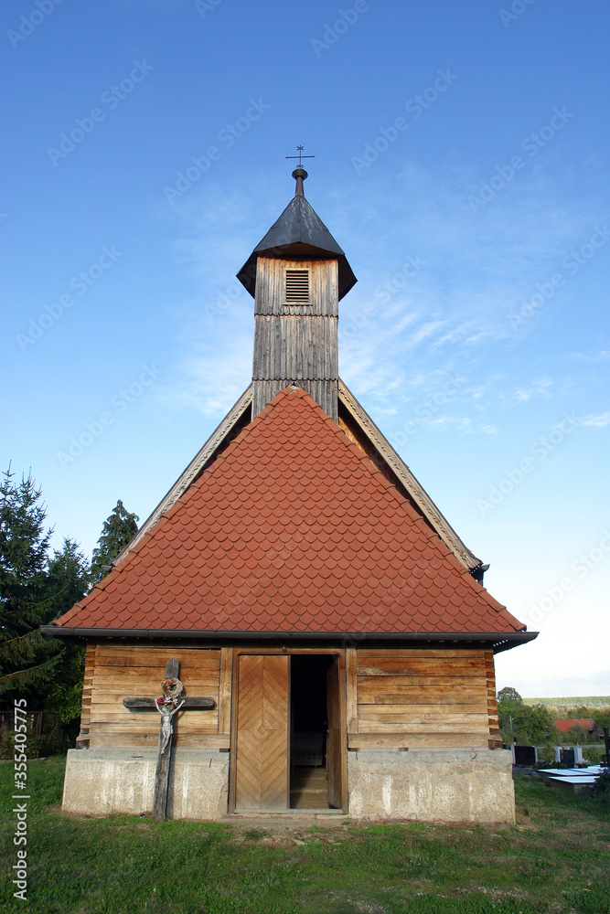 Chapel of St. Barbara in Brest, Croatia