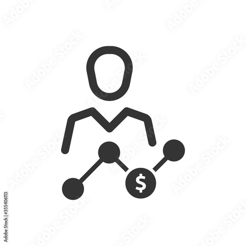 Visitor analysis icon