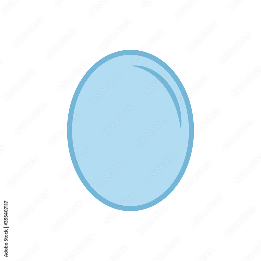 Egg icon vector