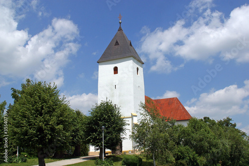 All Saints Parish Church in Bedenica, Croatia